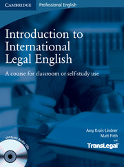 Introduction to international legal english