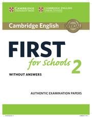 Practice tests first for schools 2
