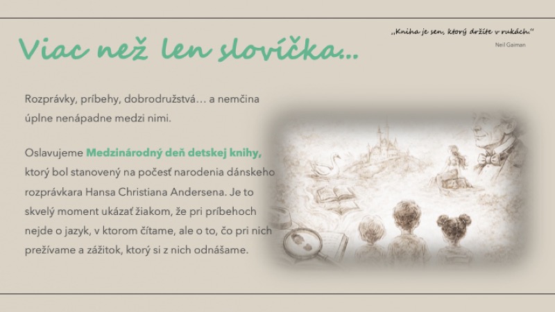 Medzinarodny den detskej knihy 2026